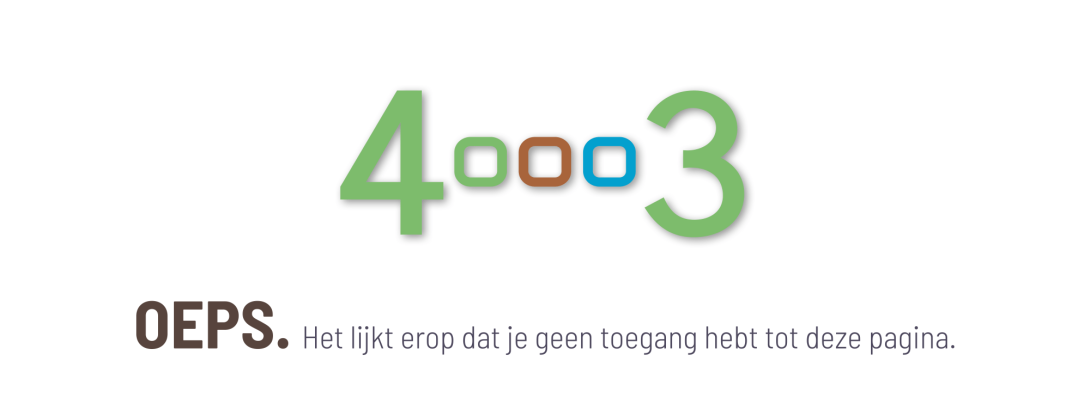 403 - Oeps, het lijkt erop dat je geen toegang hebt tot deze pagina